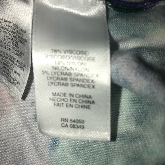 Jones New York Floral Top 1984 - Picture 5 of 8